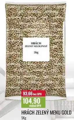 Ratio HRÁCH ZELENÝ MENU GOLD nabídka