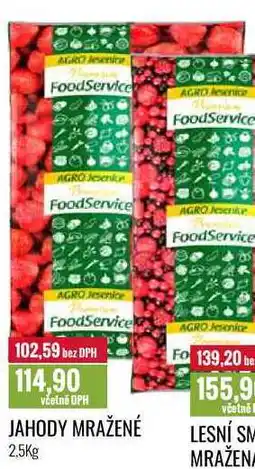 Ratio JAHODY MRAŽENÉ nabídka