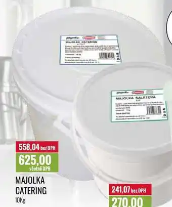 Ratio MAJOLKA CATERING nabídka