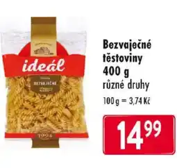 Astur&Qanto Bezvaječné těstoviny nabídka