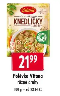 Astur&Qanto Polévka Vitana nabídka