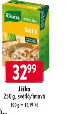 Astur&Qanto Knorr Jíška, světlá/tmavá nabídka