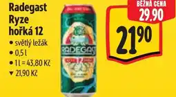 Albert Radegast Ryze hořká 12 nabídka