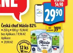 Albert Česká chuť Máslo 82% nabídka