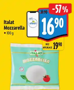 Albert Italat Mozzarella nabídka