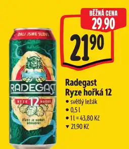 Albert Radegast Ryze hořká 12 nabídka