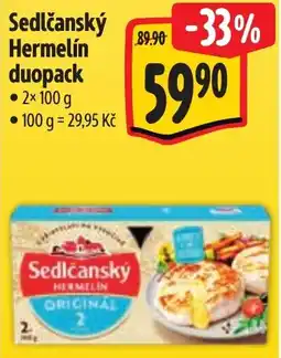 Albert Sedlčanský Hermelín duopack nabídka