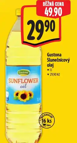 Albert Gustona Slunečnicový olej nabídka