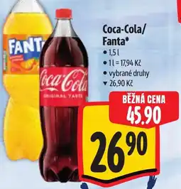 Albert Coca-Cola/ Fanta nabídka