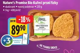 Albert Nature's Promise Bio Kuřecí prsní řízky nabídka