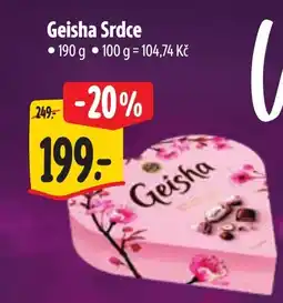 Albert Geisha Srdce nabídka