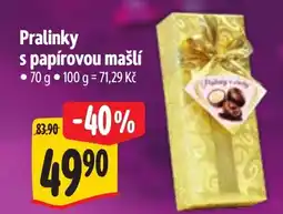 Albert Pralinky s papírovou mašlí nabídka