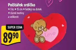 Albert Polštářek srdíčko nabídka