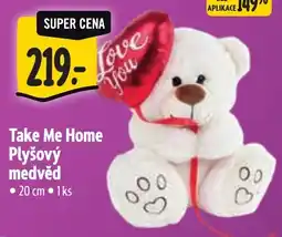 Albert Take Me Home Plyšový medvěd nabídka