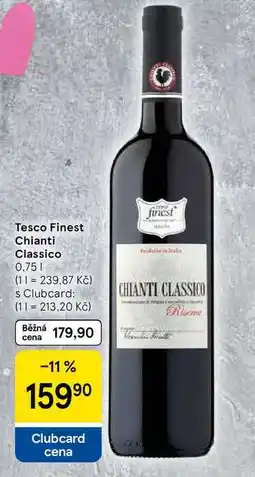 Tesco Tesco Finest Chianti finest Classico nabídka