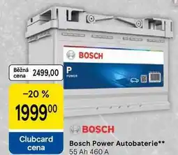 Tesco Bosch Power Autobaterie, 55 Ah 460 A nabídka