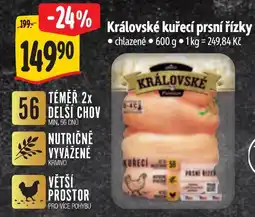 Albert Královské kuřecí prsní řízky nabídka