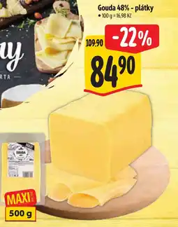 Albert Gouda 48% - plátky nabídka