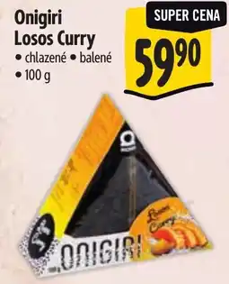 Albert Onigiri Losos Curry nabídka