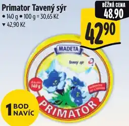 Albert Madeta Primator Tavený sýr nabídka