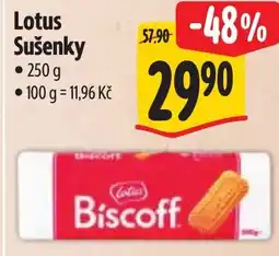 Albert Lotus Sušenky nabídka
