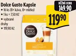 Albert Dolce Gusto Kapsle nabídka