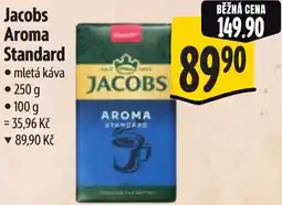Albert Jacobs Aroma Standard nabídka