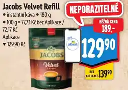 Albert Jacobs Velvet Refill nabídka