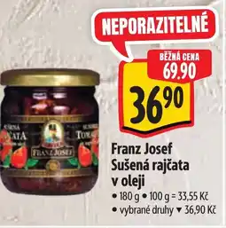 Albert Franz Josef Sušená rajčata v oleji nabídka