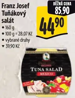 Albert Franz Josef Tuňákový salát nabídka