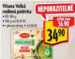 Albert Vitana Velká rodinná polévka nabídka