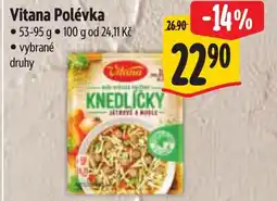 Albert Vitana Polévka nabídka