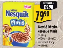 Albert Nestlé Dětské cereálie Minis nabídka