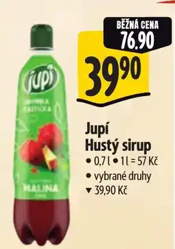 Albert Jupí Hustý sirup nabídka