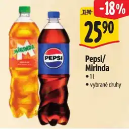Albert Pepsi/ Mirinda nabídka