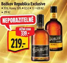 Albert Božkov Republica Exclusive 35%, nabídka