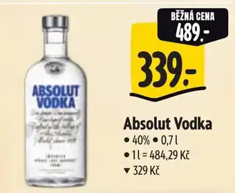 Albert Absolut Vodka nabídka