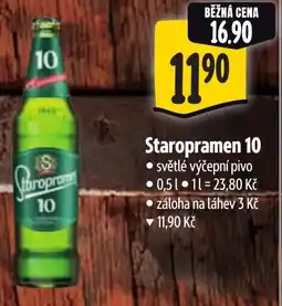 Albert Staropramen 10 nabídka