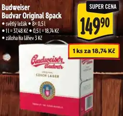 Albert Budweiser Budvar Original nabídka