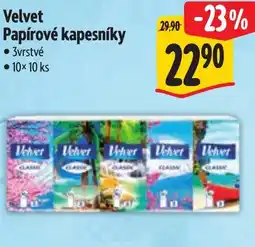 Albert Velvet Papírové kapesníky nabídka
