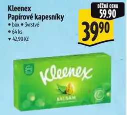 Albert Kleenex Papírové kapesníky nabídka