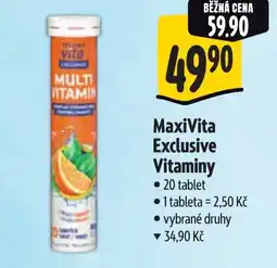 Albert MaxiVita Exclusive Vitaminy nabídka