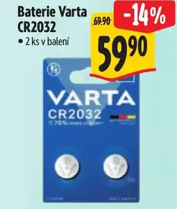 Albert Baterie Varta CR2032 nabídka