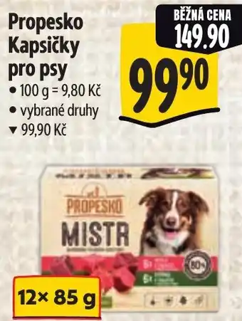 Albert Propesko Kapsičky pro psy nabídka