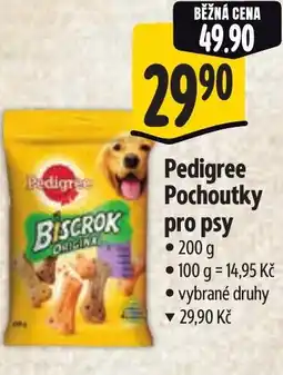 Albert Pedigree Pochoutky pro psy nabídka