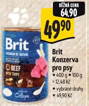 Albert Brit Konzerva pro psy nabídka