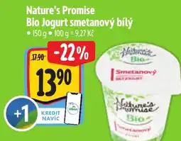 Albert Nature's Promise Bio Jogurt smetanový bílý nabídka
