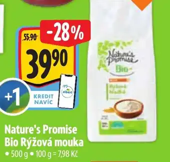 Albert Nature's Promise Bio Rýžová mouka nabídka