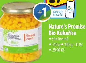 Albert Nature's Promise Bio Kukuřice nabídka