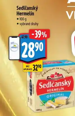 Albert Sedlčanský Hermelín nabídka